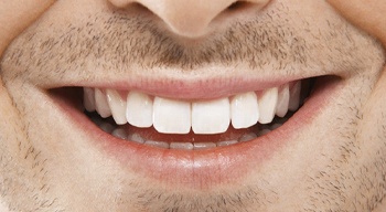 closeup of a person smiling